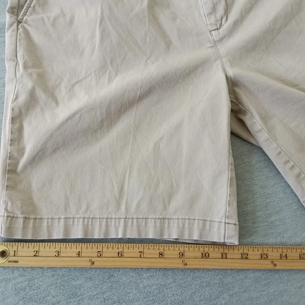 Vineyard Vines Mens Breaker Shorts Khaki Tan Stretch Chino Size 40